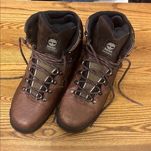 NEW Timberland Men’s Leather Hiking Boots Size 12M - Brown - No box